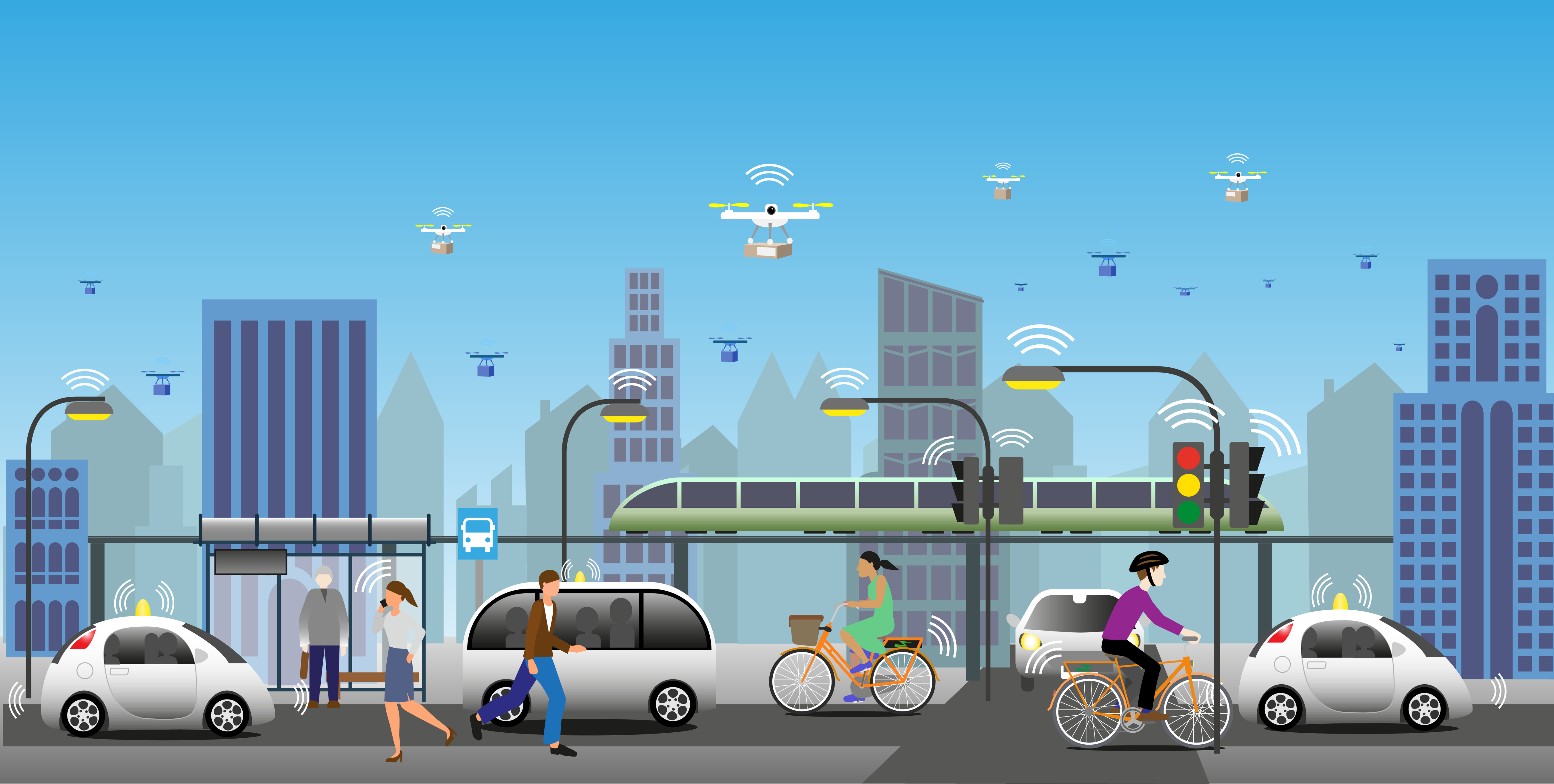 connected city 